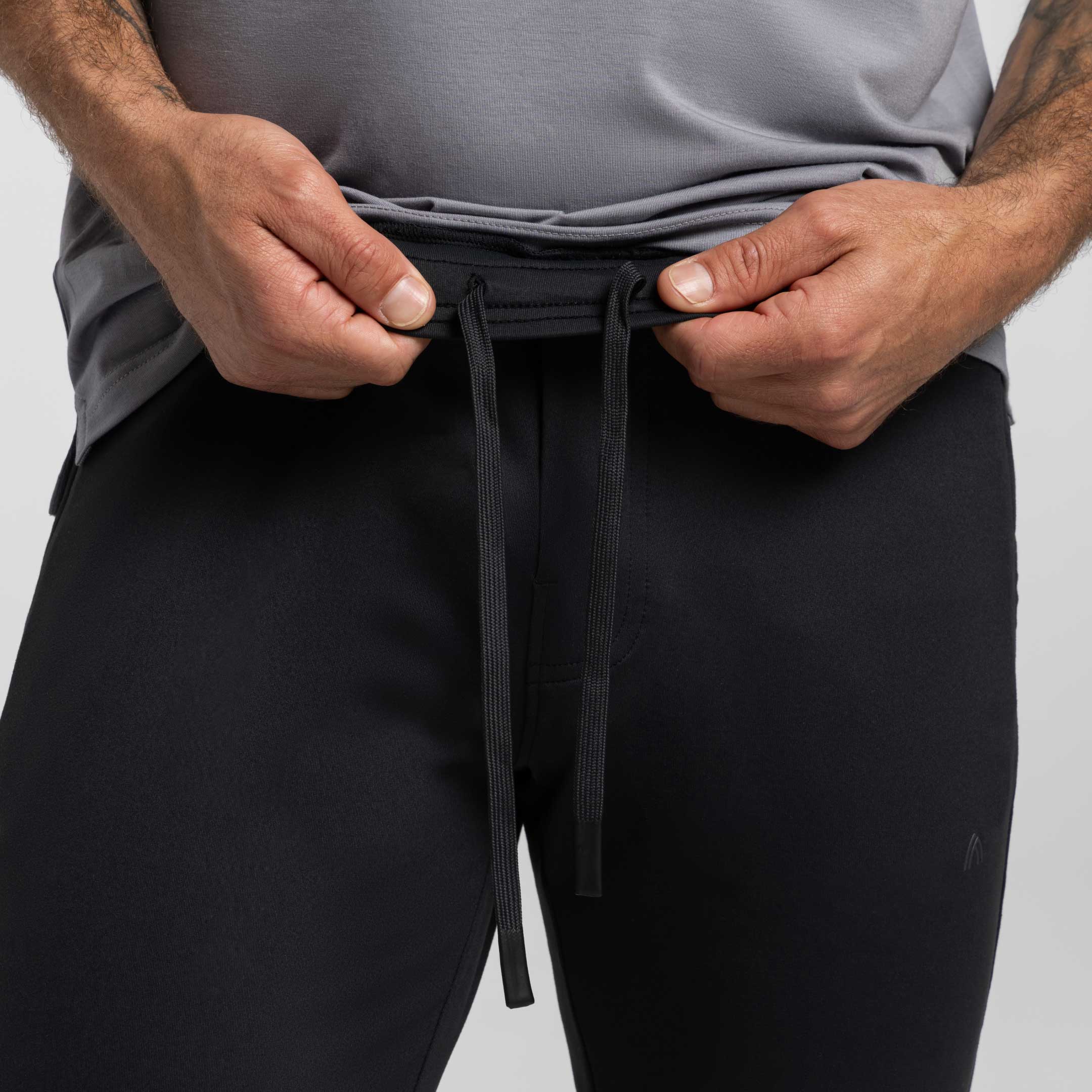 Jet Black Daybreak Trousers