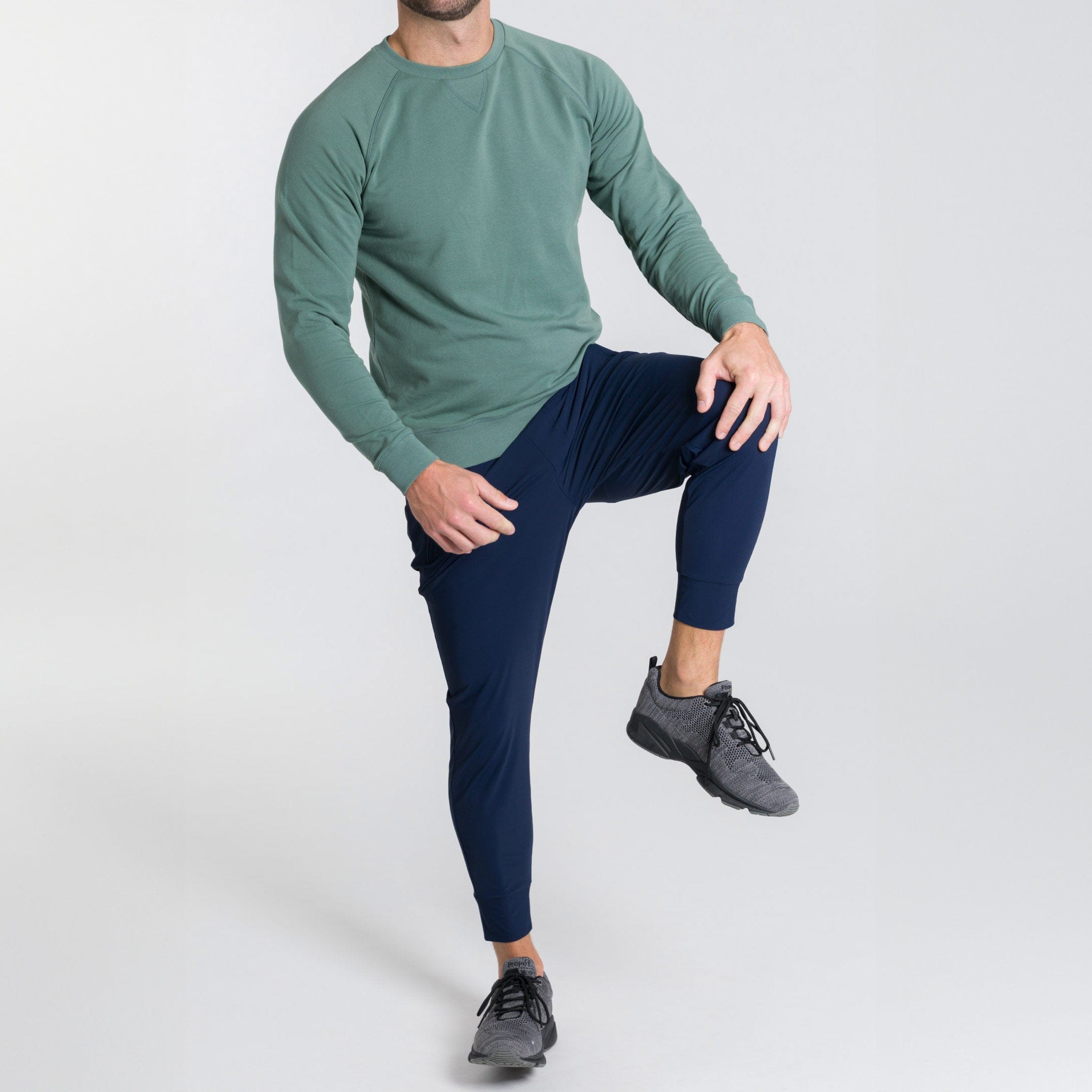 Deep Blue Blend Running Pants