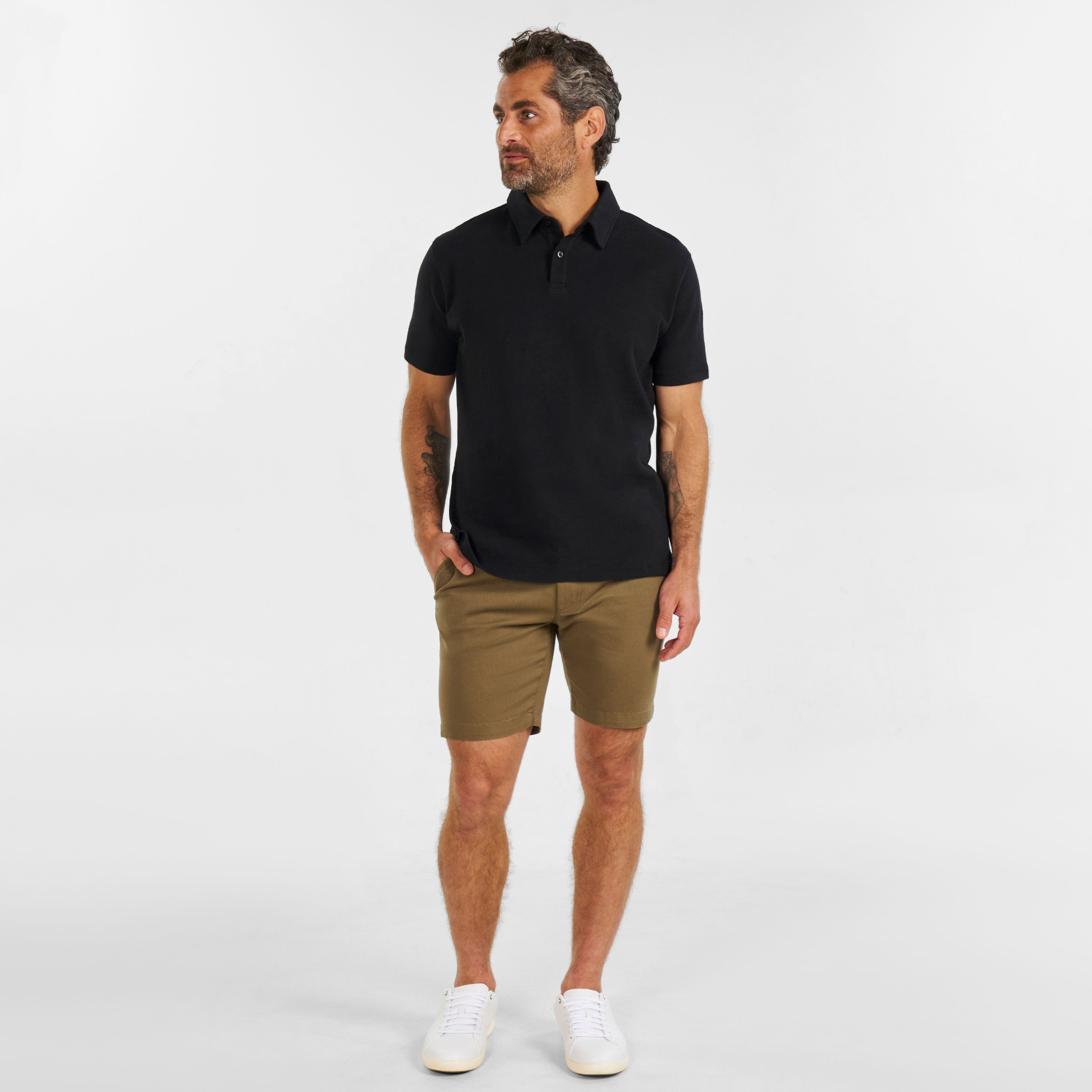 Jet Black Light Polo
