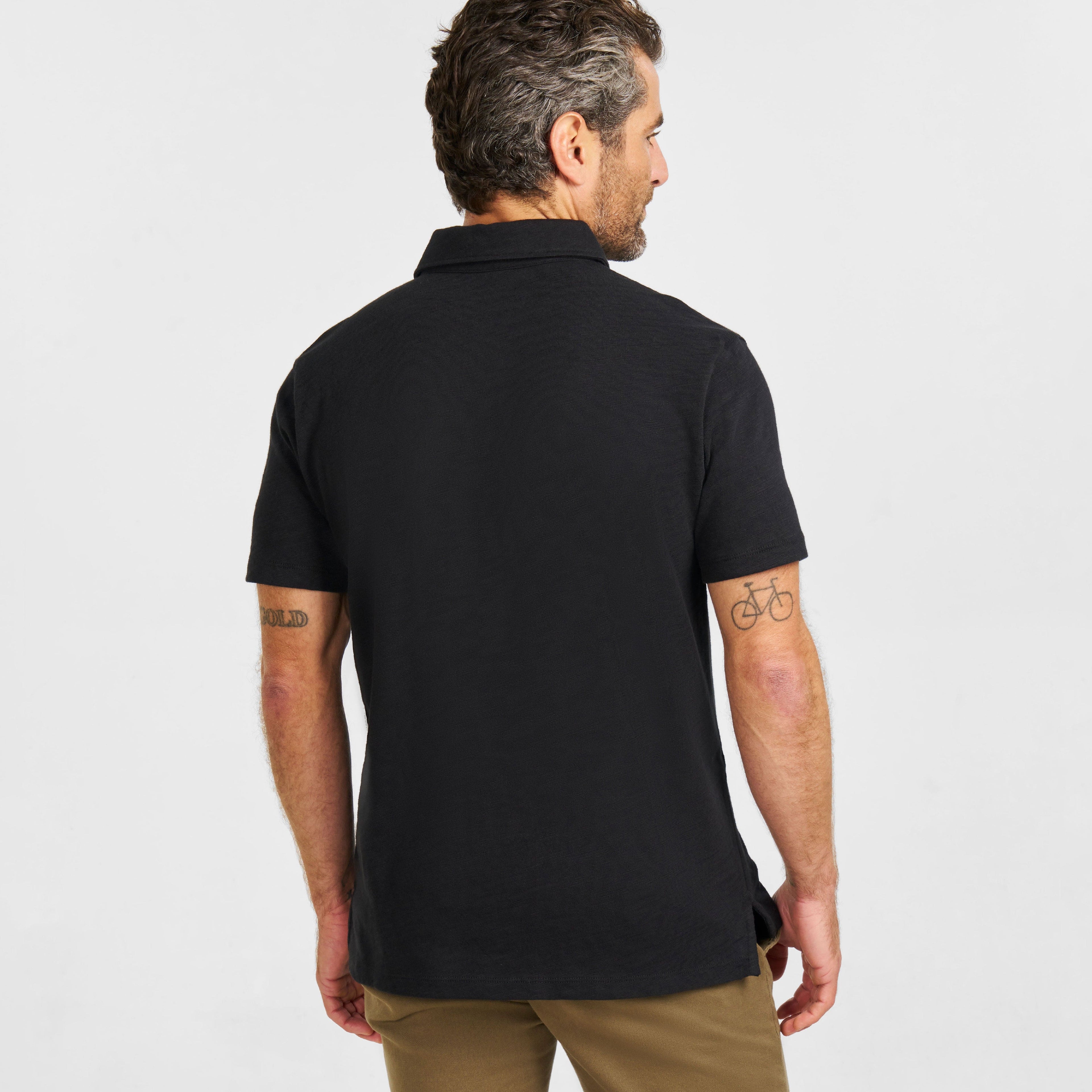 Jet Black Light Polo