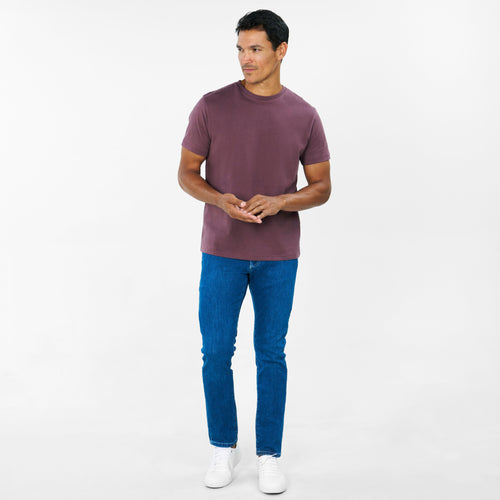 Berry Purple Crew Tee