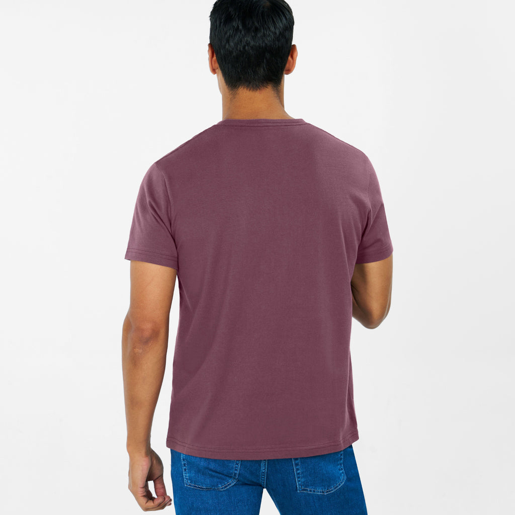 Berry Purple Crew Tee