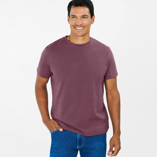 Berry Purple Crew Tee