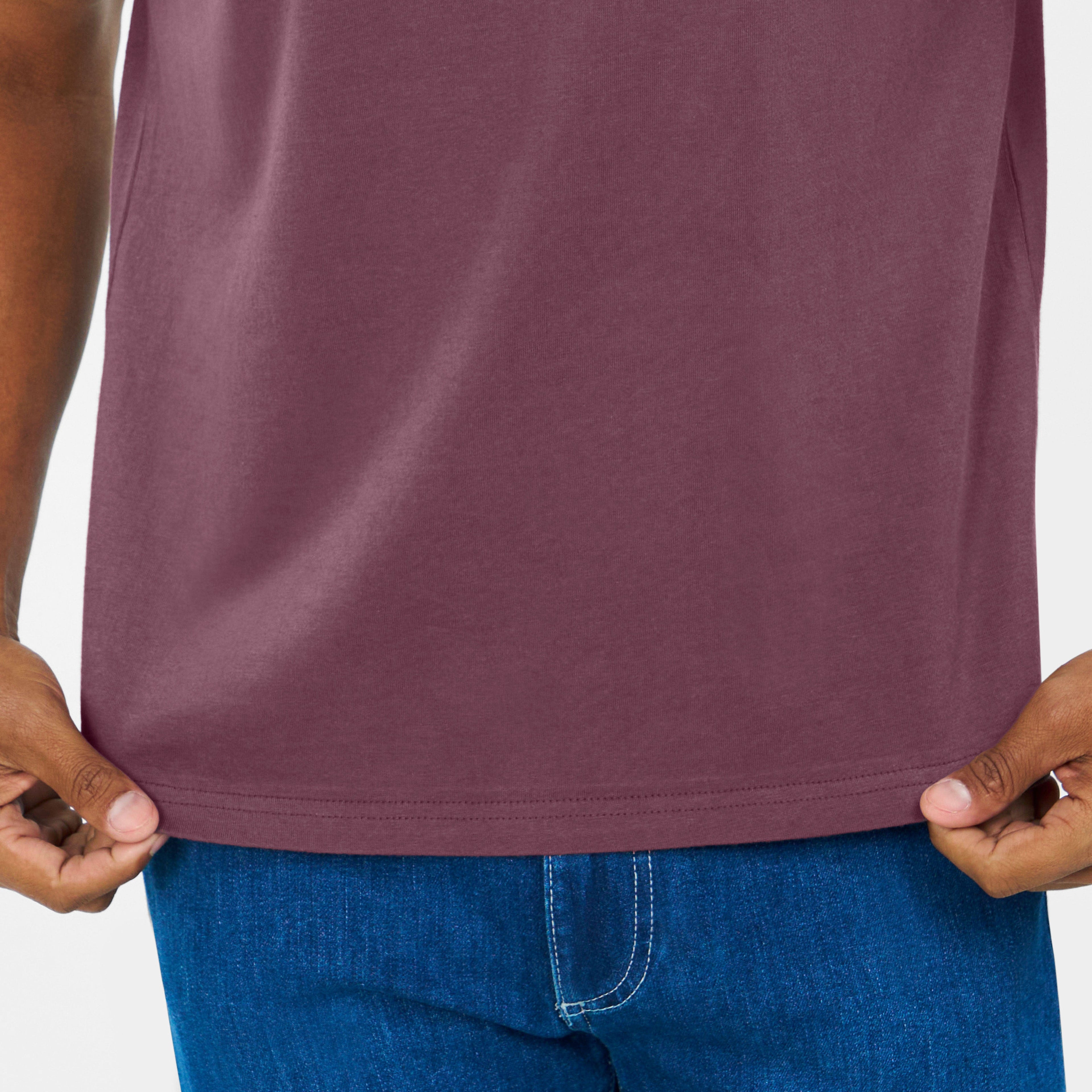 Berry Purple Crew Tee