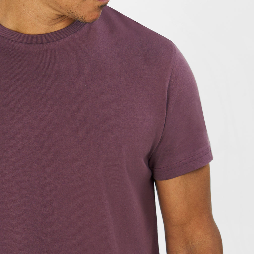 Berry Purple Crew Tee