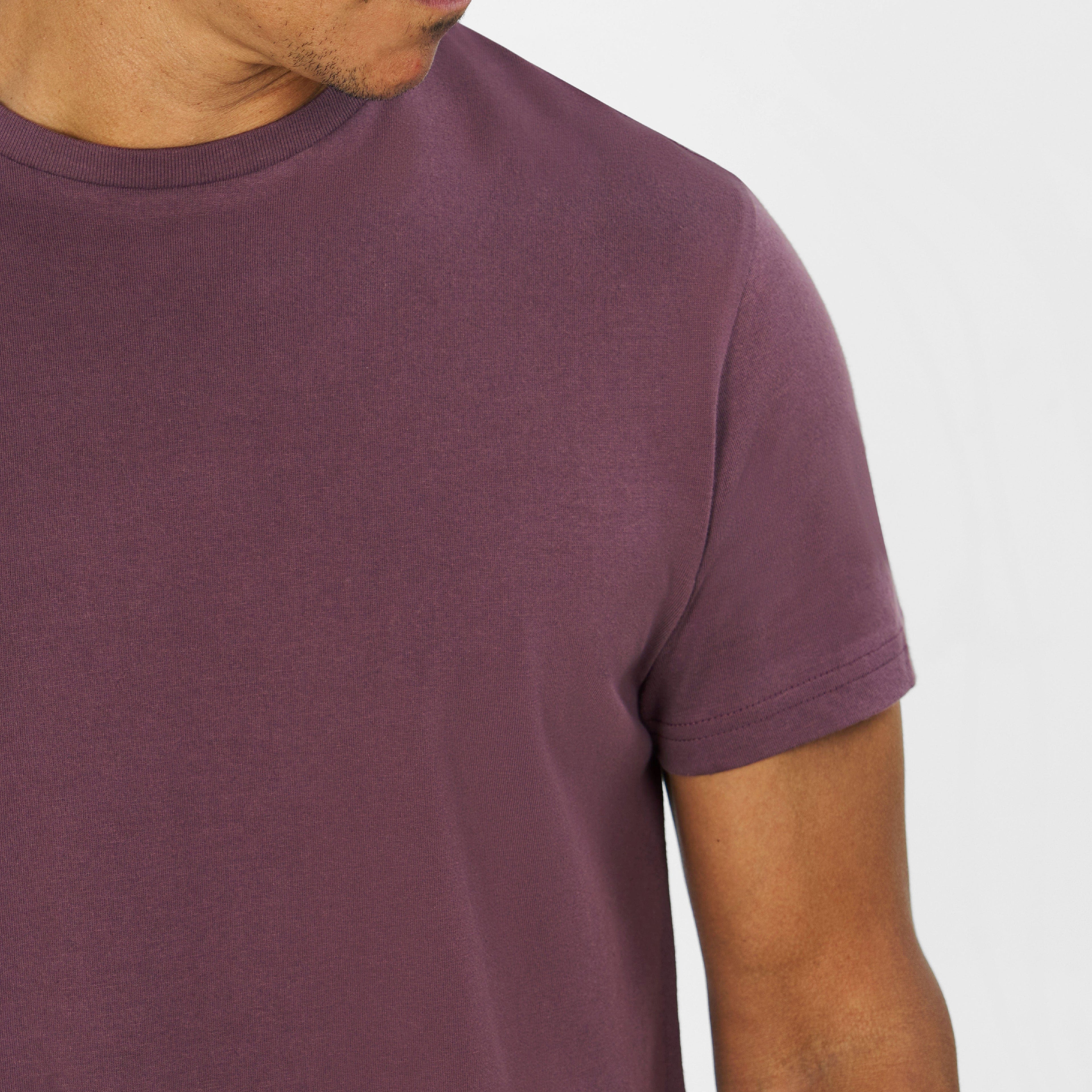 Berry Purple Crew Tee