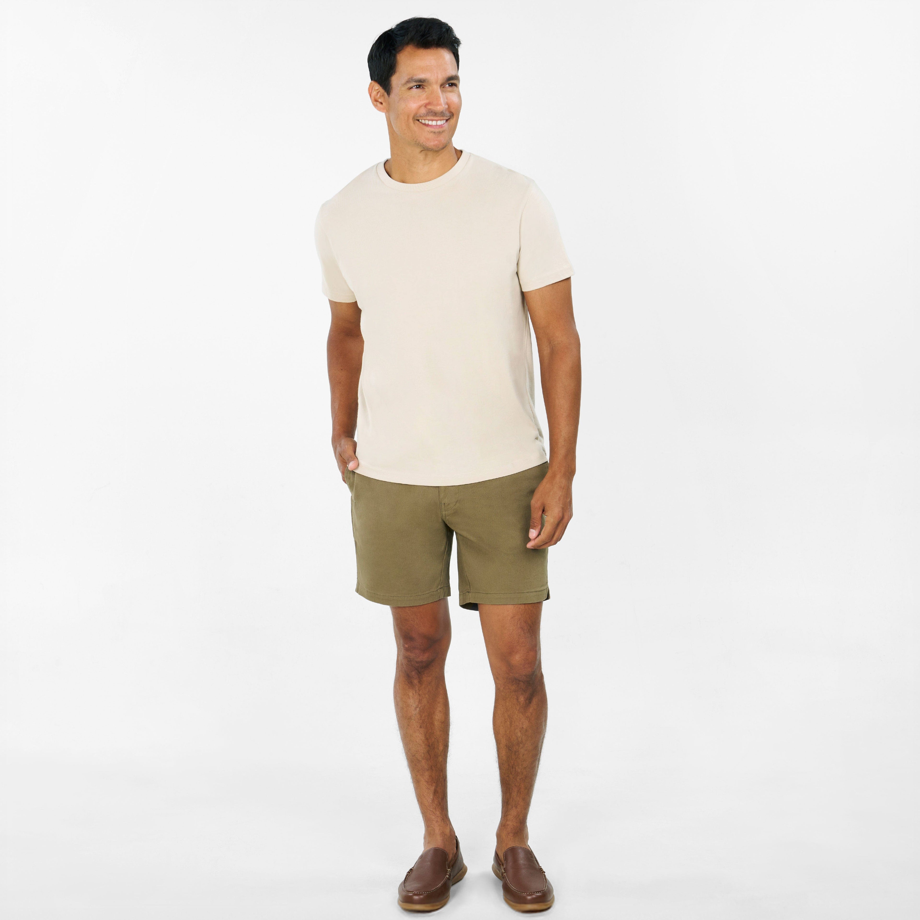 Cloud Grey Crew Neck Shirt