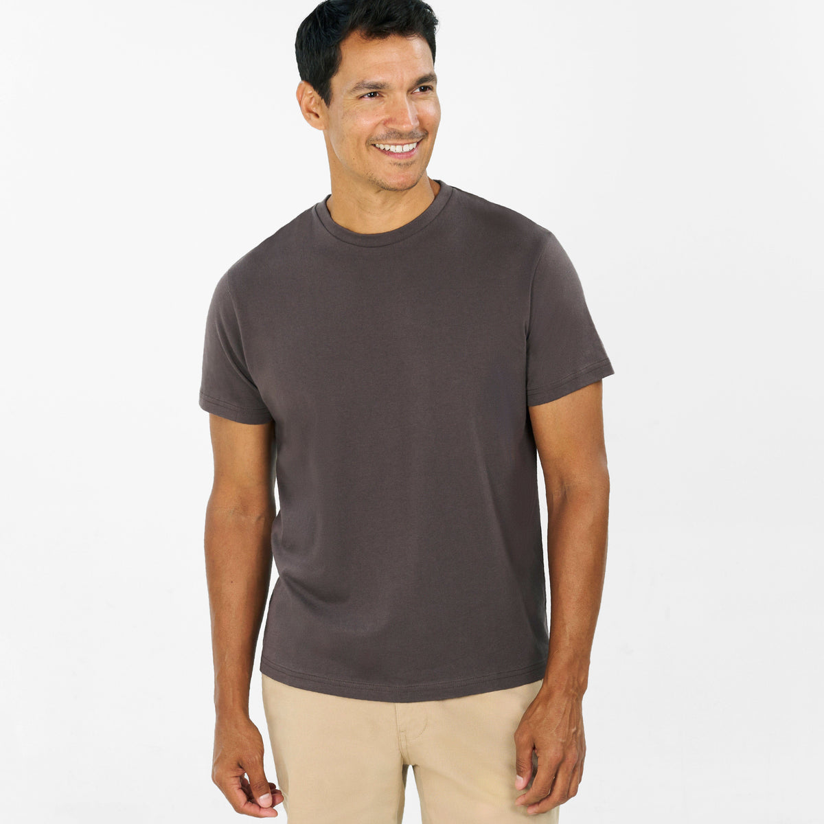 Stone Grey Crew Shirt