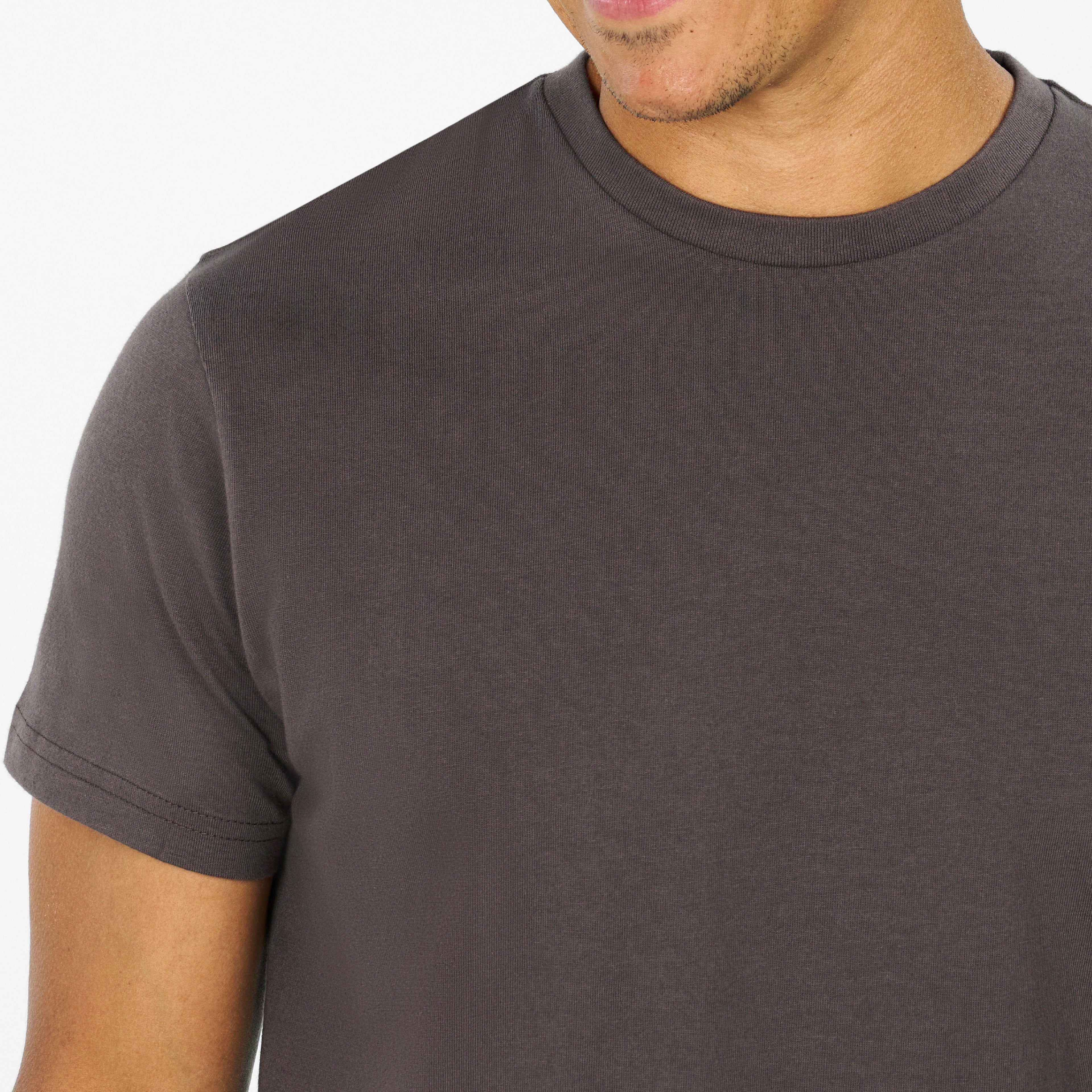 Stone Grey Crew Shirt